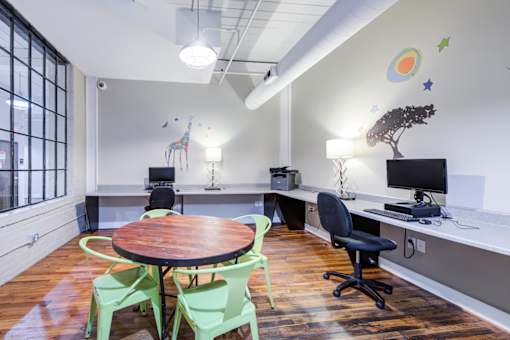 Business Center at Asheboro Mill Lofts, Asheboro, North Carolina