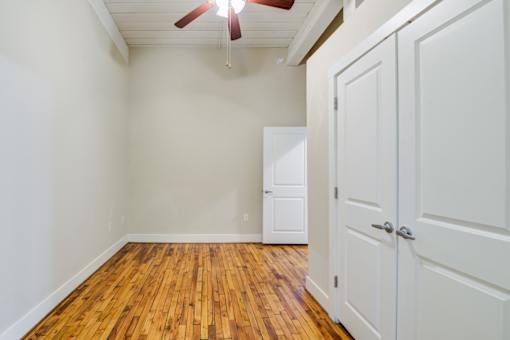 Bedroom at Asheboro Mill Lofts, Asheboro