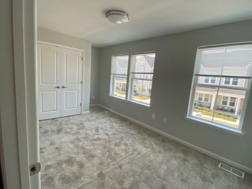 Carpeted Bedroom at Braddock Terrace, Aldie, 20105