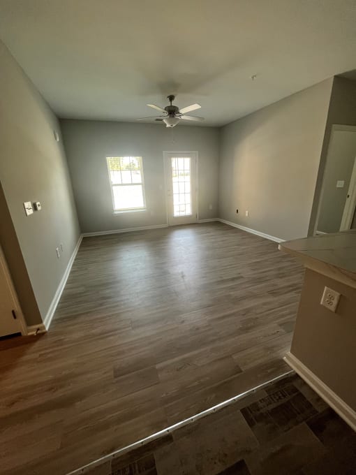 Unit Living Room at Gentry Place, Pickens South Carolina