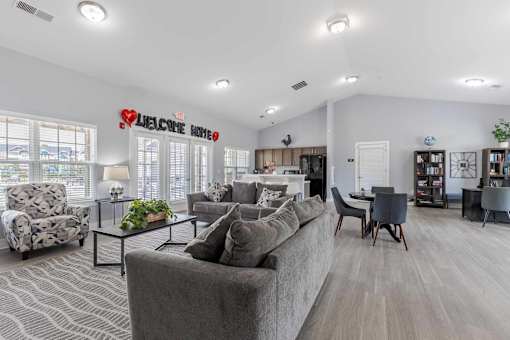 Leasing Office With Clubhouse at Killian Terrace Apartments, Columbia, South Carolina