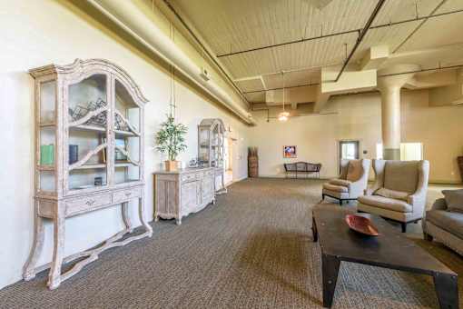 Community Room at Mebane Mill Lofts, Mebane North Carolina
