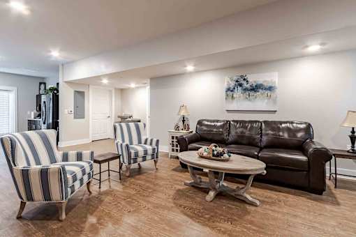 Warm And Inviting Living Room at Oakside Apartments, Johns Island, SC, South Carolina, 29455