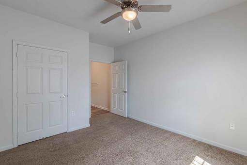 Carpeted Bedroom at Ogeechee Place, Savannah, GA, 31405