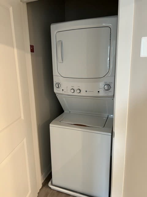 In-Unit Washer And Dryer at Poland Hill Senior Apartments, Chantilly, VA