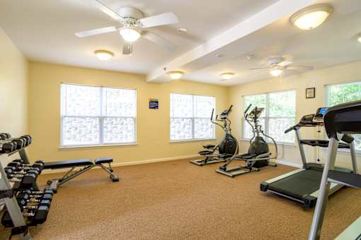 Fitness Studio at Spaulding Woods Apartments, Marion, 28752
