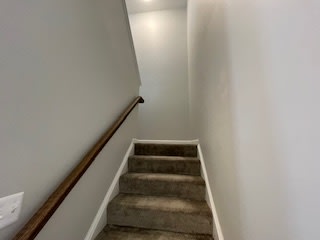 Carpeted Stairs at Braddock Terrace, Virginia, 20105