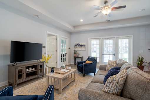 Warm And Inviting Living Room at Westridge, South Carolina