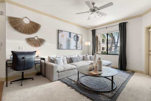 Living room at Trails at San Tan in Gilbert AZ