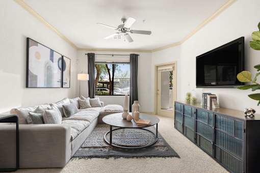 Living room at Trails at San Tan in Gilbert AZ