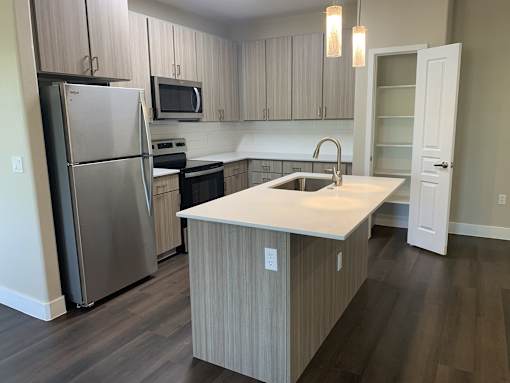 Kitchen of renovated 3 bedroom at Trails at San Tan in Gilbert AZ