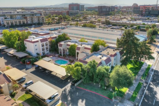 Aerial view at University Park Apartments in Tempe AZ Nov 2020 (3)