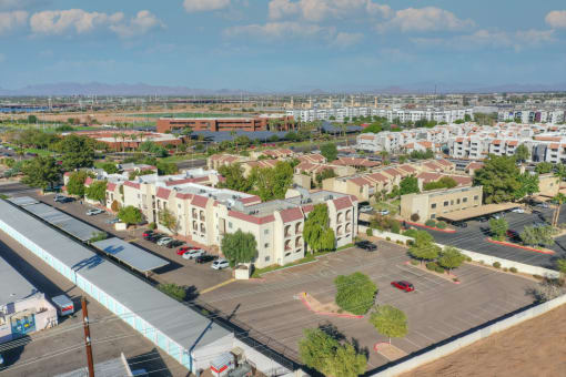 Aerial view at University Park Apartments in Tempe AZ Nov 2020 (7)