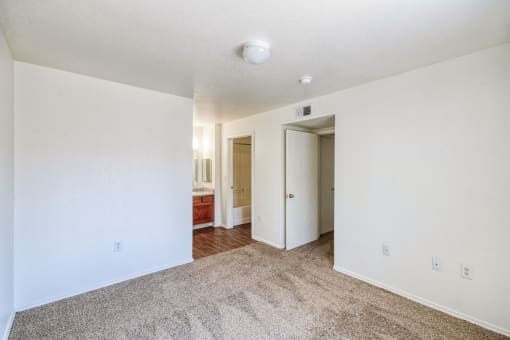 Bedroom at Four Hills Apartments in Las Cruces