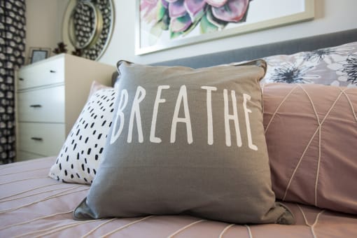 Bedroom at San Mateo Townhomes in Phoenix AZ July 2021 6