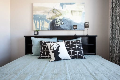 bedroom at San Vicente Townhomes in Phoenix AZ