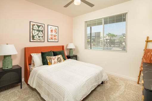 Bedroom at Streamliner 87th Apartments