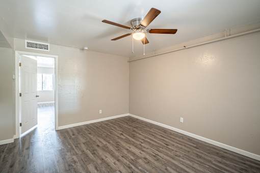 Bedroom at University Lofts in Tucson Arizona Apartments near University of Arizona