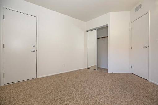 Bedroom at Winterhaven Terrace Apartments in Tucson Arizona