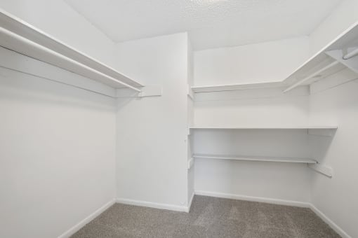 Closet at Falls at Mill Creek in Nashville Tennessee