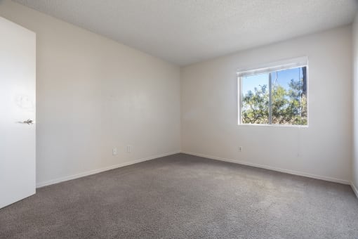 Empty Bedroom (2) at Avenue 8 Apartments in Mesa AZ Nov 2020