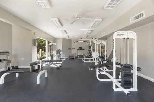 Fitness Center at Avenue 8 Apartments in Mesa AZ Nov 2020