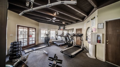 Fitness Center at La Primera at Green Valley Apartments