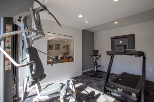 Fitness Center at The Grove at Tramway Apartments in Albuquerque New Mexico