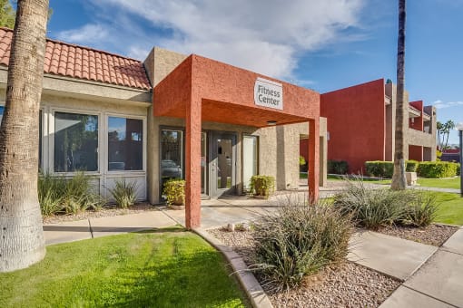 Fitness Center Exterior at Ovation at Tempe Apartments