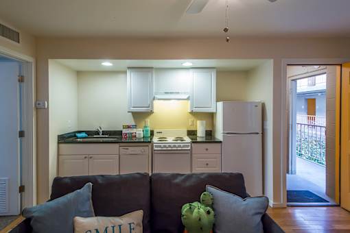 Kitchen at University Lofts Apartments near University of Arizona in Tucson Arizona