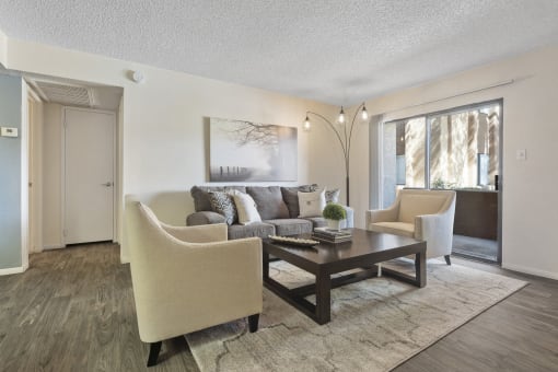 Living room (2) at Avenue 8 Apartments in Mesa AZ Nov 2020