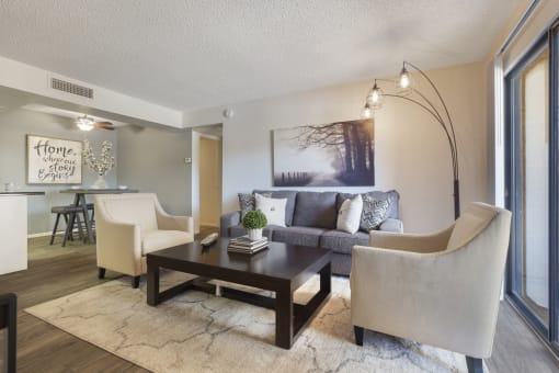 Living Room at Avenue 8 Apartments in Mesa AZ Nov 2020