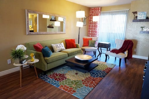 Living Room at Villa Toscana Apartments in Phoenix Arizona 2020