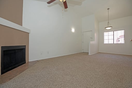 Living Room at Winterhaven Terrace Apartments in Tucson Arizona