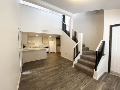 Main floor at University West Apartments in Flagstaff AZ April 2021