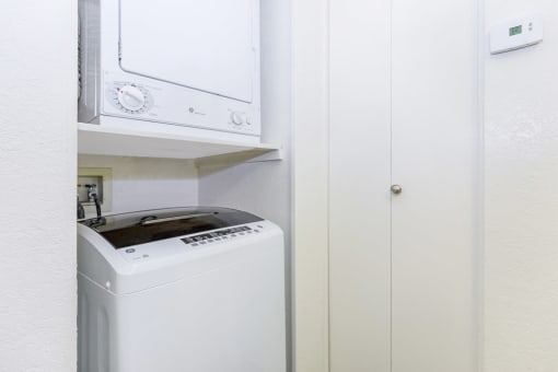 One Bedroom in unit laundry at Winterhaven Terrace Apartments in Tucson Arizona