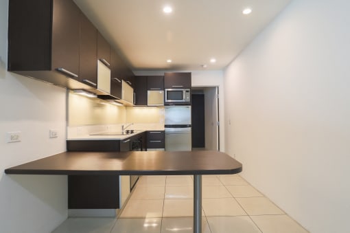 Kitchen (Unfurnished 1 Bedroom) at The Regency Apartments in Tempe, AZ