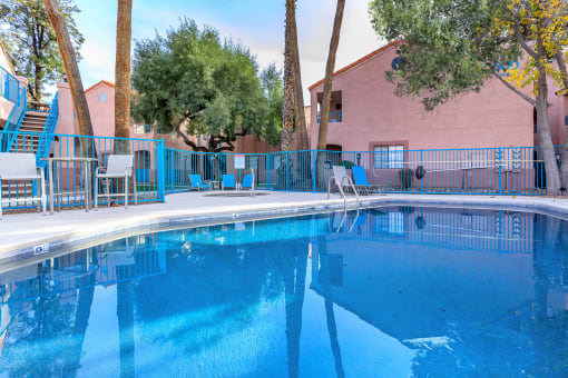 pool at Winterhaven Terrace Apartments in Tucson Arizona 2023