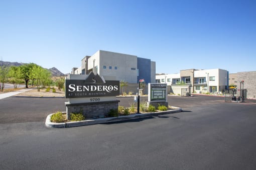 Signage at Senderos at South Mountain in Phoenix AZ September 2020 (3)