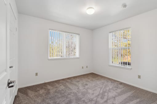 Two Window Bedroom at Pinehurst at Flagstaff in Flagstaff Arizona