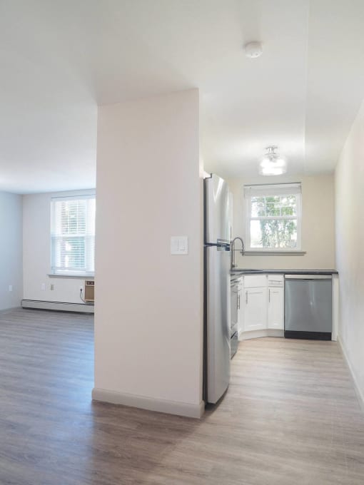 Unfurnished Living Area at Enclave West Hartford / Parc West, Connecticut
