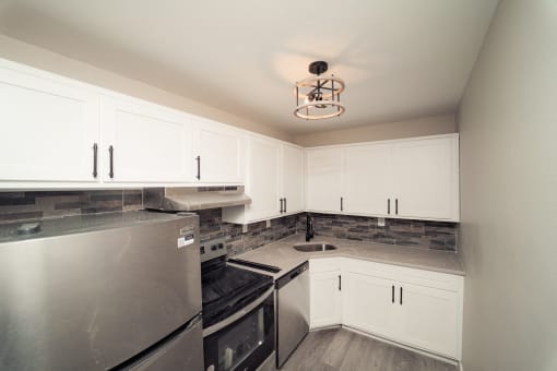 Kitchen Appliances at Five High, Connecticut