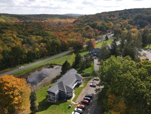 Aerial view of apartment at Woodbury, Woodbury, 06798
