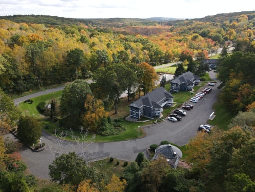 Aerial view of properties at Woodbury, Woodbury
