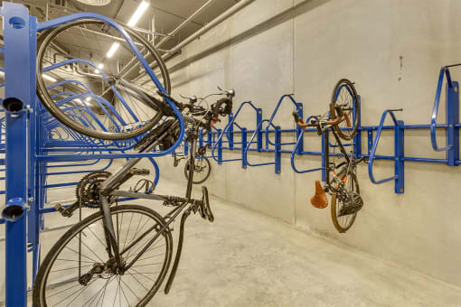 The Asher Minneapolis Bike Storage