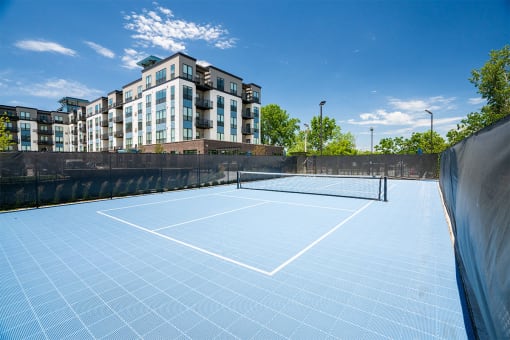 the isaac apartments roseville minnesota tennis court
