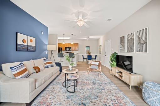 Vinings at Carolina Bays Living Room