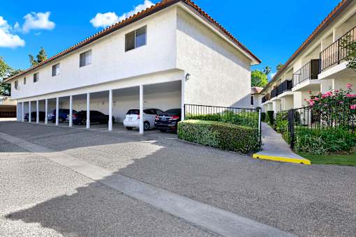Casa De Valle Apartment Homes carport view