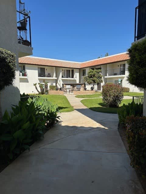 Courtyard view