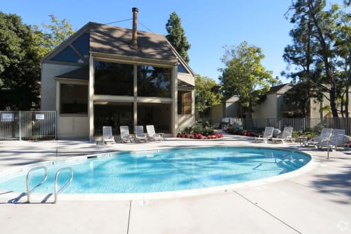 Pool-and-Leasing-office at LAKE DIANNE, California, 92705